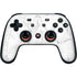 White Marble Google Stadia Controller Skin